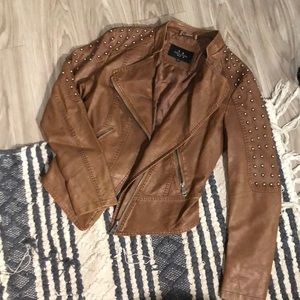 Leather jacket